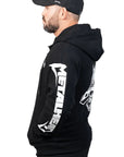 Men's Full Zip Hoodie - Black