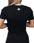 Women's Crop - Black