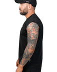 Men's Performance Oversized Sleeveless Shirt - Black