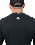 Herren Metalcore Langarmshirt – Schwarz