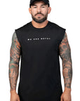 Men's Performance Oversized Sleeveless Shirt - Black