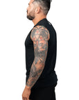 Men's Sleeveless Shirt - Black