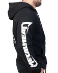 Sudadera con capucha Metalcore para hombre - Negro