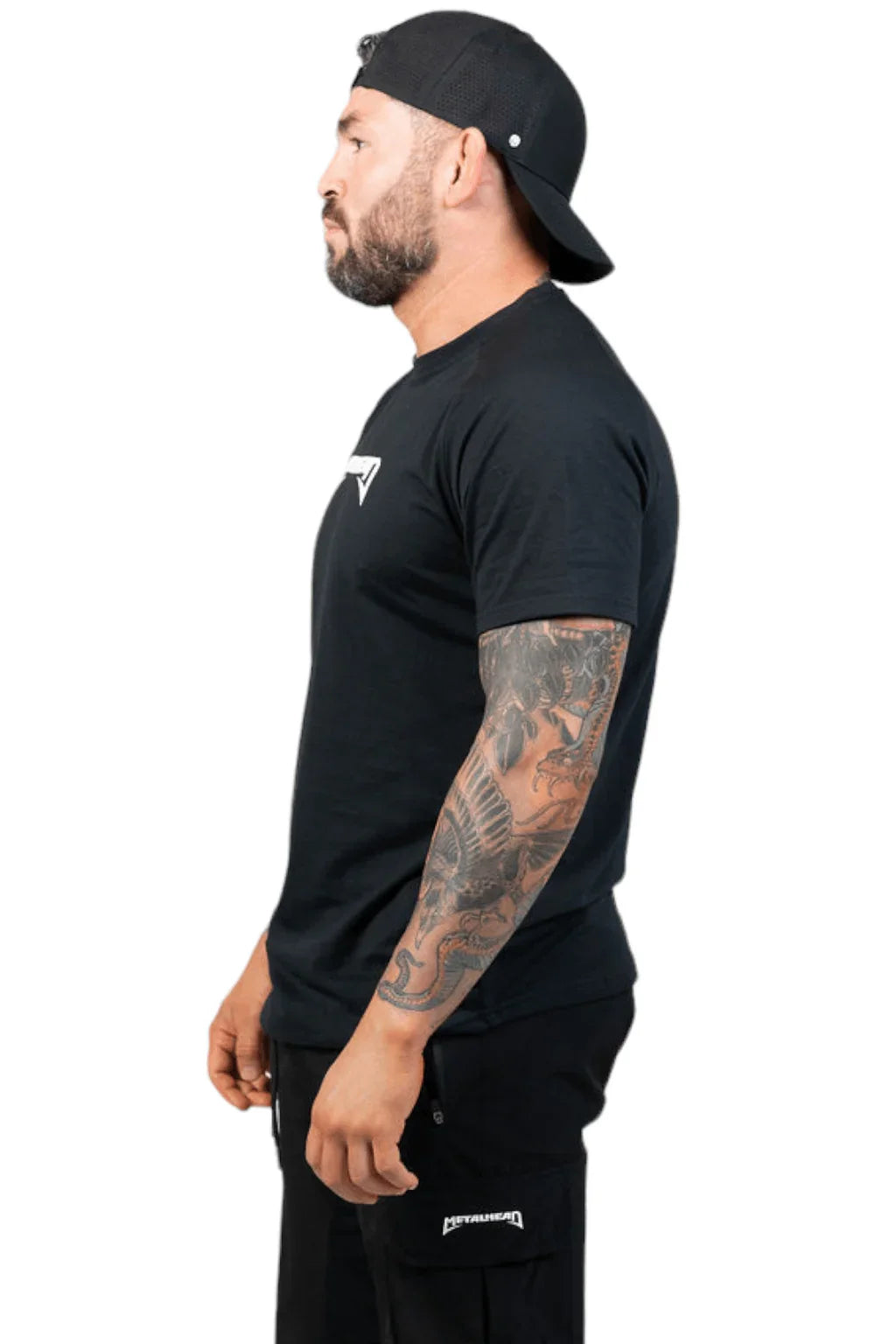 Men's Short Sleeve Shirt - Black – Metalhead