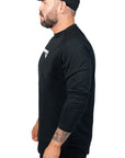 Men's Long Sleeve Shirt - Black