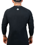 Camisa de manga larga Metalcore para hombre - Negro